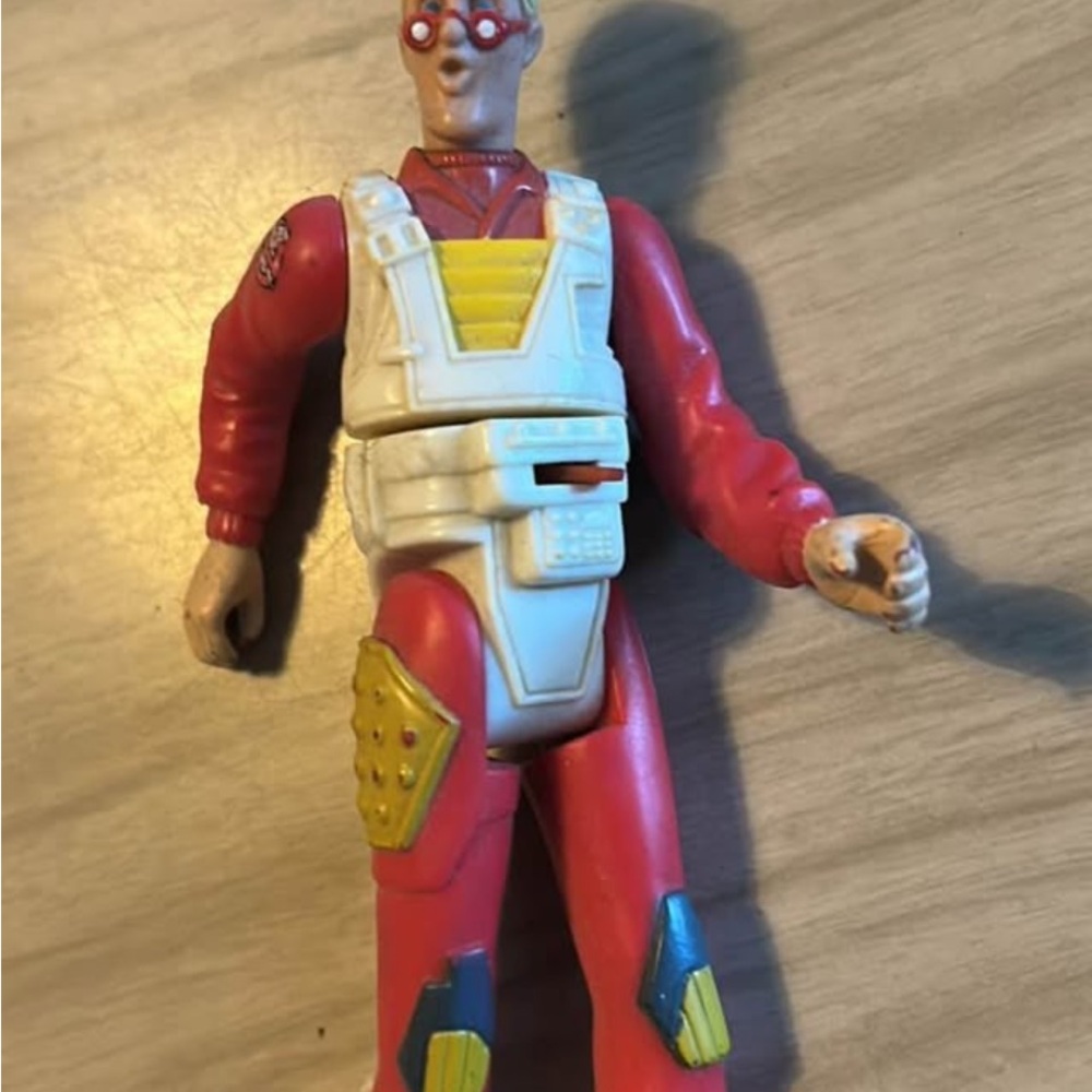 Vintage 1988 Ghostbusters 5" EGON SPENGLER Action Figure, Preowned